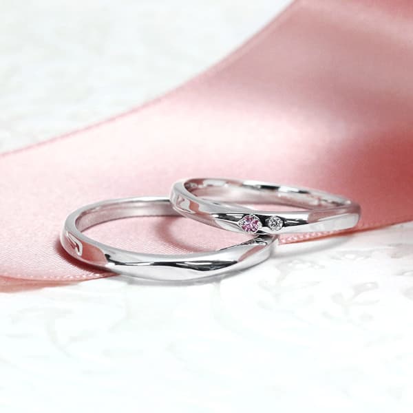 Stella ピンクダイヤ 結婚指輪