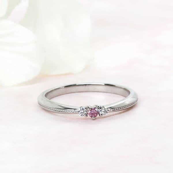 Stella ピンクダイヤ 結婚指輪