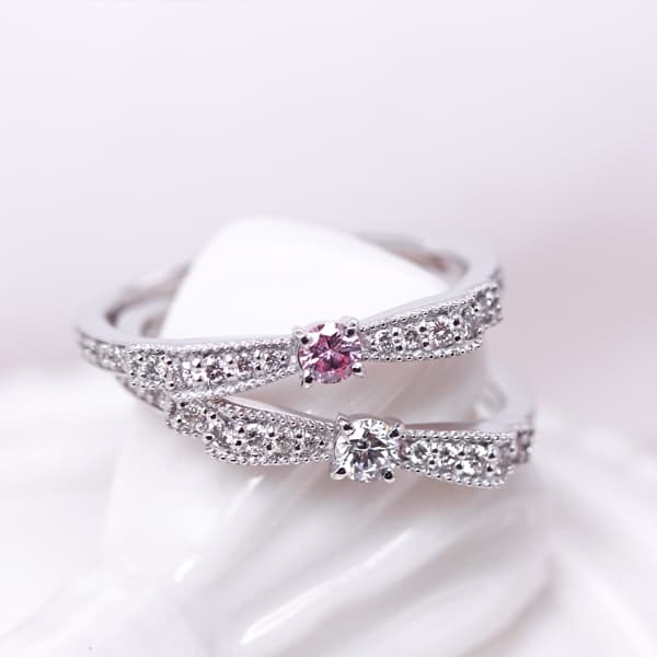 Stella ピンクダイヤ 婚約指輪